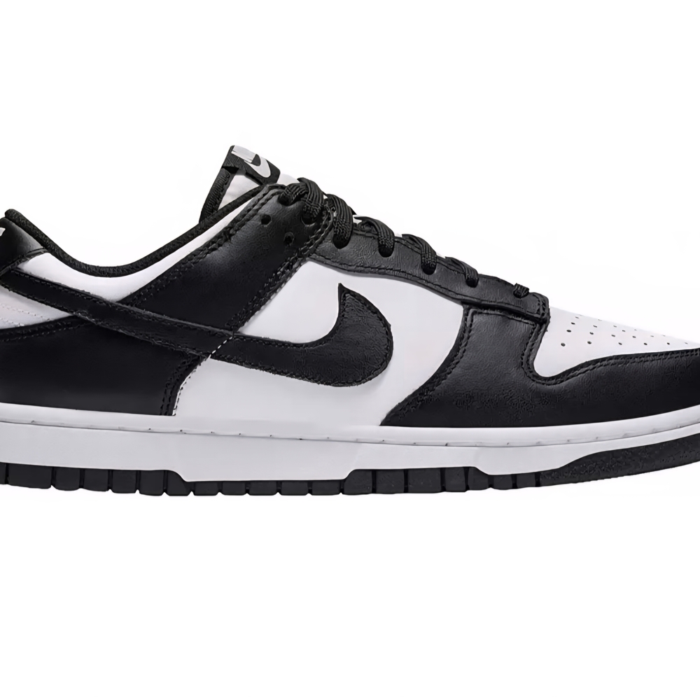 Nike Ladies Black and White Dunk Sneakers